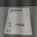 Gedreew Large Thermostat Lock Box Cover with Key, Clear Thermostat Cover with Lock Compatible With Honeywell Home Thermostat On Wall, AC Lock Box Cover with Key Fits Thermostats 5"H x 6" W or Smaller