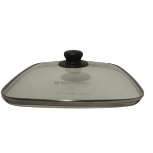 Toastmaster Glass Lid Universal Frying Pan Lid Replacement Frying Pan Cover Square