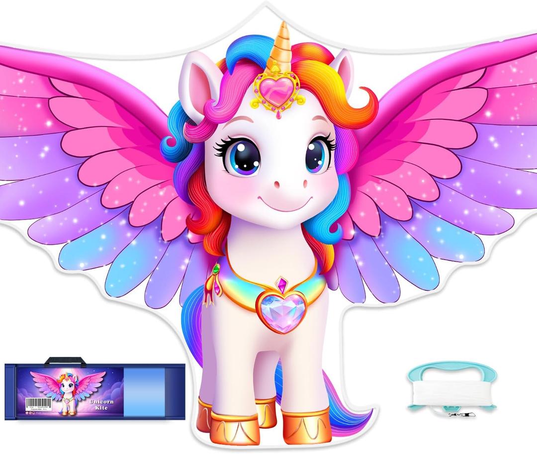 Butterfly Kites for Kids & Adults, Easy to Fly Design with Long Tail for Stability, for Kids Ages 4-8 & Beginners, Beach & Park Use | Family Outdoor Fun