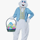 Adult Deluxe Easter Bunny Costume, Size XL