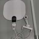 White 1Pack Video Conference Lighting for Zoom Meeting, Ring Light for Desk with Flexible Stand