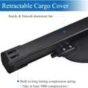 Cargo Security Shade Trunk Cover Compatible with Hyundai Palisade 2026 2027 Privacy Screen Retractable Rear Storage Cargo Cover Luggage Security Shield Shade