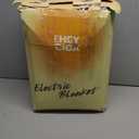 EHEYCIGA Heated Blanket - Electric Throw with 9 Heating Levels & 10 Hr Auto Off, Soft Cozy Sherpa Washable Blanket, 50 x 60 Inches (Sage Green)