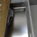 Stainless Steel Cat Litter Box XL for Big Cats, High-Sided Design Prevents Urine Leakage, Non-Stick, Easy to Clean, Includes Scoop, Gray