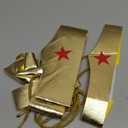 5 Pcs/Set Woman of Wonder Star Costume Accessories, Halloween Wonder Cosplay Accessory, Woman of Hero Gold Tiara Cuffs Armband Belt Lasso Set for Adults Role Play Halloween Party