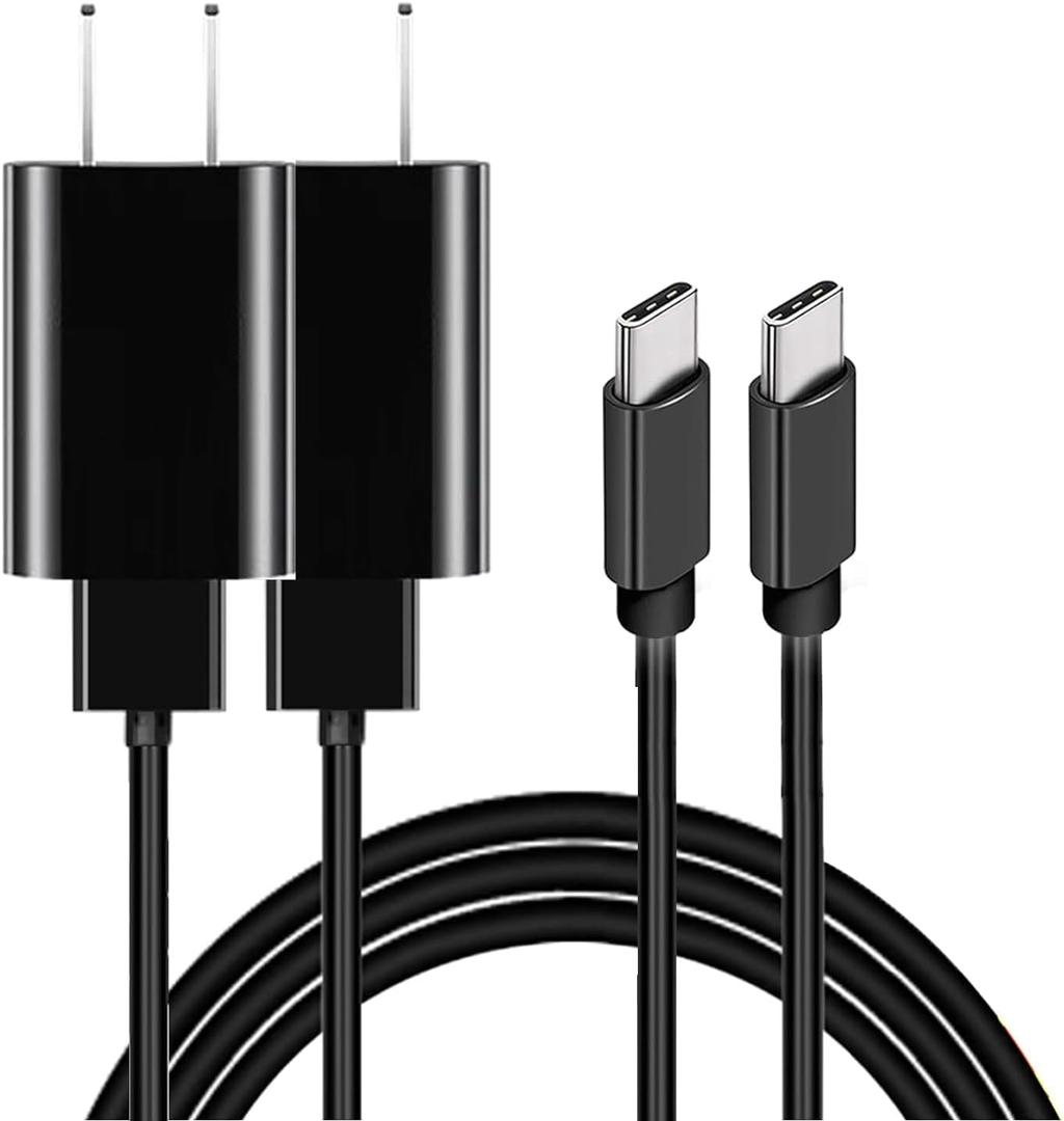 2-Pack 10FT USB C Charger for Motorola TurboPower, Moto G Power 5G 2025 2024, G Stylus, One 5G UW Ace, Edge 5G UW,G100, G Play, Edge+ (2022/2023), Edge Plus 5G UW (2022), Razr Charging Cable Cord