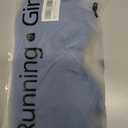 RUNNING GIRL Yoga Tank Tops for Women Built in Shelf Bra B/C Cups Strappy Back Activewear Workout Compression Tops (Blue, M)