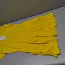 Alaster Queen Women’s 2025 Summer T Shirt Pleated Dress Short Sleeve Casual Swing Tunic Dress with Pockets Size S