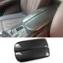 for BMW X5 X6 F15 F16 ABS Carbon Fiber Color Car Interior Center Armrest Box Cover Console Box Storage Box Trim Covers (X5 F15 F85 2014-2018 / X6 F16 F86 2015-2019)