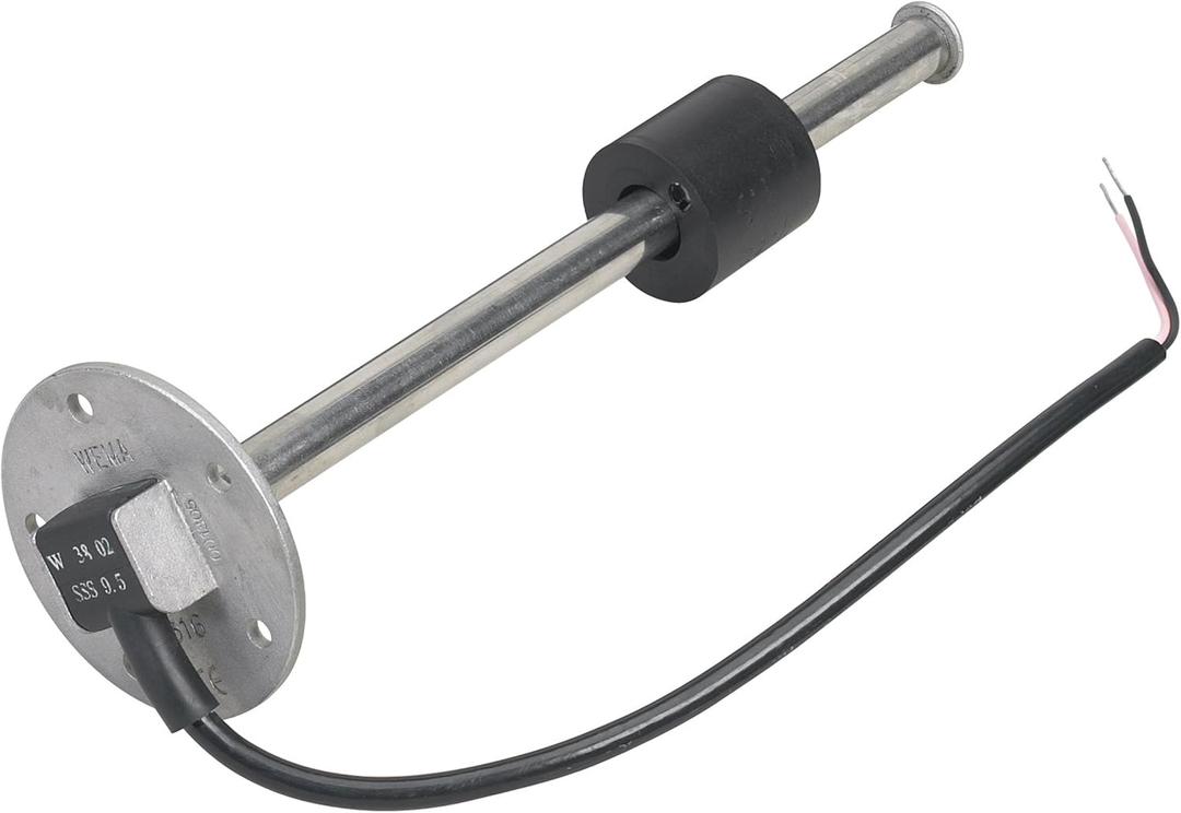 Moeller Marine Electrical Reed Switch Fuel Sending Unit, Complete with Gasket and Screws (15 Inch Tank Depth)