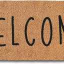 MAINEVENT Welcome Long Door Mat 50x15 Inch, Oversized Welcome Mat, Double Door Mat Outdoor, Outdoor Entrance, Matt Front Door, Long Front Large Mat (1'3" x 4'2" (Rectangular))