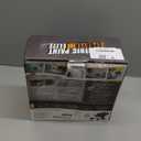 Paint Sprayer, Electric Spray Paint Gun, 3 Modes & 4 Brass Nozzles, with Cleaning & Blowing Joints, Variable Flow Control, for Doors, Fences, Walls, Cabinets, Garden Chairs, Furniture, etc.