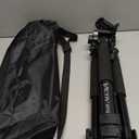 VICTIV 74 Camera Tripod, Tripod for Camera and Phone, Aluminum Professional Tripod Stand for Canon Nikon with Carry Bag and Phone Holder, Compatible with DSLR, iPhone, Spotting Scopes, Max Load 9.5Lb (Black)