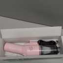 Auloea Portable Mini Car Vacuum Cleaner Pink, High Power Cordless(400g) Handheld Rechargeable Vacuum Cleaner for Desk V06