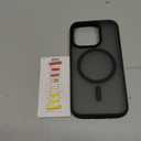 TORRAS Ultra Magnetic for iPhone 15 Pro Case, [3X MilitaryGrade Drop Tested] [Compatible with MagSafe], Shockproof Translucent Durable Slim Protective AntiScratch AntiFingerprint, Black