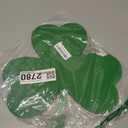 St Patricks Day Door Decorations Wooden Shamrock Hanging Sign for Holiday Farmhouse Home Front Porch and Wall Window Decor
