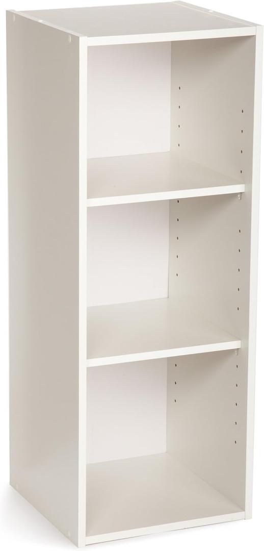 ClosetMaid 8987 Stackable 3-Shelf Organizer, White
