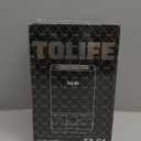 ToLife Dehumidifier 30 OZ Water Tank with Auto-Off 500 sq.ft Portable Small Dehumidifiers for Home Bathroom Bedroom RV Closet Room 7 Colors LED Light, White