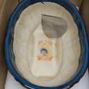 Bonsai Tree Pot - 11 Inch Ceramic Succulent Pots, Bonsai Planter for Indoor Outdoor, Decorative Plant Pot with Drainage Hole, Oval Flower Pot, Home Garden Decor, Garden Gifts, Retro Blue