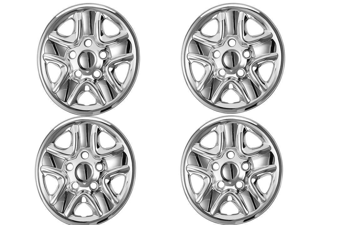 18'' Wheel skins for 2007-2021 TOYOTA TUNDRA 18 inch Wheel Covers ; 4 Pack/Set, Chrome