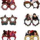 2 x 12 Pcs TV Series Theme Party Decorations, Role-Playing Photography Party Glasses, Perfect for Birthday Parties, Themed Gatherings, Celebrations