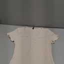 PRETTYGARDEN Women's 2025 Fall Summer Short Sleeve Tops Ribbed Henley Button Slim Fit Basic Casual T Shirts Blouse Clothing, Extra Small Beige 