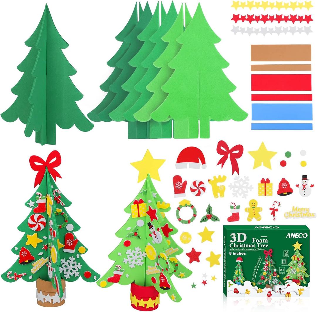 Aneco 6 Kits Holiday Craft