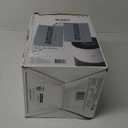 WINIX A231 Air Purifier for Bedroom Up to 1110 Ft in 1 Hr With Air Quality Monitor, True HEPA, Carbon Filter and Auto Mode, Captures Pet Allergies, Smoke, Dust (White/Charcoal Gray)