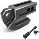 Tow Hitch Slider with Lock Pin & Trailer Hook Protection, 45000 lbs Capacity, Includes 3M Tow Strap, Tow Bag, 2 Tow Rings, Fits 2" Hitch Receiver, CNC Machined for Pickups, SUVs,Towing,Recovery