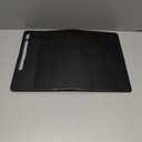 for Samsung Galaxy Tab S9 Plus/S10 Plus/S9 FE+ 12.4inch Case with S Pen Holder 2023/2024 Model(SM-X820/X826/X810/X816/X610/X616) Genuine Leather Cover Protective Shell,Auto Wake/Sleep, Black