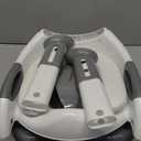 Potty Training Seat SKYROKU Potty Training Toilet with Step Stool Ladder, for Kids Boys Girls Toddlers - Comfortable Safe Potty Seat with Anti-Slip Pads Ladder 8838-Grey