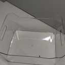 BINO | Plastic Storage Bin, Small, Clear | THE SOHO COLLECTION | Pantry Organizer and Storage Container Fridge Organizer Bin Kitchen Cabinet Organizer Medicine Cabinet Bin