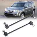 2Pcs K750124 Front Stabilizer Sway Bar Link Compatible With ACURA 2006-2013 MDX, 2010-2013 ZDX, Compatible With HONDA 2006-2015 PILOT