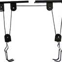 Bike Lift Hoist for Garage Ceiling, Heavy Duty Ceiling Mountain Bicycle Hanger Pulley Rack 100 lb Capacity