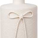 5 GAL Water Jug Cover Woven Jute Bottle Sleeve Decorative Sleeve with Bow