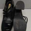 Ulalaza Womens Platform Mary Janes Dress Pumps Chunky Platform Shoes Patent Leather Gothic Lolita Sweet Toe Ankle Size 7