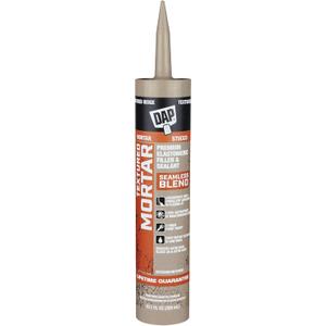 DAP Textured Mortar Premium Elastomeric Latex Filler & Sealant, Beige, 10.1 Oz (7079810081)