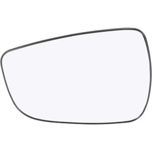 X AUTOHAUX Car Rearview Left Driver Side Heated Mirror Glass W/Backing Plate for Hyundai Elantra 2011-2013 for Elantra Coupe 2013 for US Built Models Only
