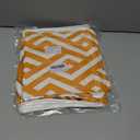 Hexagram Geometric Yellow Pillow Covers 18x18, Boho Pillow Covers | Set of 4, Home Sweet Home, Outdoor, Farmhouse, Sofa, Living Room, Bedroom, Decor, No Insert