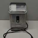 Frigidaire Countertop Crunchy Chewable Nugget Ice Maker, Compact, 33lbs per Day, Metallic Finish (Stainless)