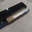 Fully-Assembled Floating TV Stand with Drawers, 94IN High Gloss Wall Mounted Entertainment Center, Modern Media Console with Storage, Under TV Shelf for Bedroom Living Room Black