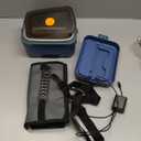 VASG Heated Lunch Box for Adults, 16000mAh Cordless Rechargeable Electric Lunch Box with 1L Stainless Steel Container, Portable Self-Heating Food Warmer for Work, Construction, Office & Travel (Blue/Green)