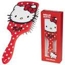Hello Kitty Sanrio Hair Brush, Kawaii Detangler Brush, Cute Stuff, Gifts for Women, Wife, Girlfriend, Girls, Teens (Hello Kitty Brush)