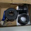 IBC Tote Adapter, 2" Cam Lock for 275-330 Gallon IBC Tote Tank with 2packs Groove Fittings, IBC Tote to Garden Hose Adapter with Brass Hose Faucet (3/4" Male NPT Inlet 3/4" Male GHT Threaded)