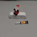 Kingdder Clapping Light Control Switch Clap On/Off Sound Activated Switch 110v Wireless Wall Outlet with 2 Sockets Sensor Smart Plug for Bedroom Lights Fun Small Appliances Home Decor