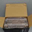 Sofa Arm Tray,Acacia Wood Folding Couch Arm Tray,Sofa Armrest Trays with Anti-Slip Pad for Drinks,Snacks,Phone,Remote Control 2 PC (Brown)