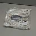 Jadaol Cat 6 Ethernet Cable 100ft, 10Gbps Support Cat8 Cat7 Network, Flat RJ45 LAN Patch Cable, High-Speed Wired Internet Cable for Router, Modem, Switch, Gaming Consoles, PC, Streaming Devices, White