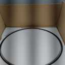 Beionxii 5-Light Wagon Wheel Chandelier, 26" Farmhouse Contemporary Foyer Pendant Light Dinning Room Lighting Fixture Oil Rubbed Bronze with Clear Seeded Glass