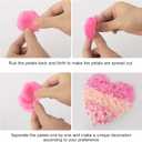 2 x 3000 Pcs Rose Petals, Rose Petals for Wedding, Artificial Flower Petals (Blue)