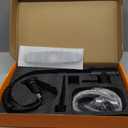 Durable Kitchen Sink Faucet with Sprayer, Compatible with 1 Hole or 3 Hole, 360 Rotatable Pull Out Kitchen Sink Faucets Single Handle Spring Kitchen Faucet Matte Black